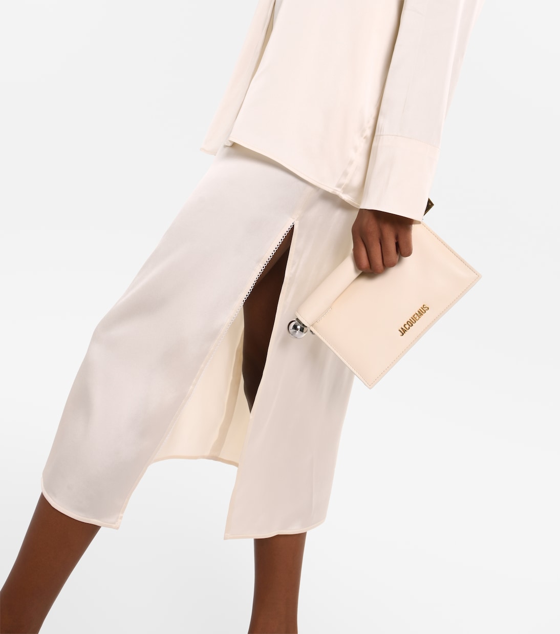 Clutch Rond Carré in pelle | Jacquemus