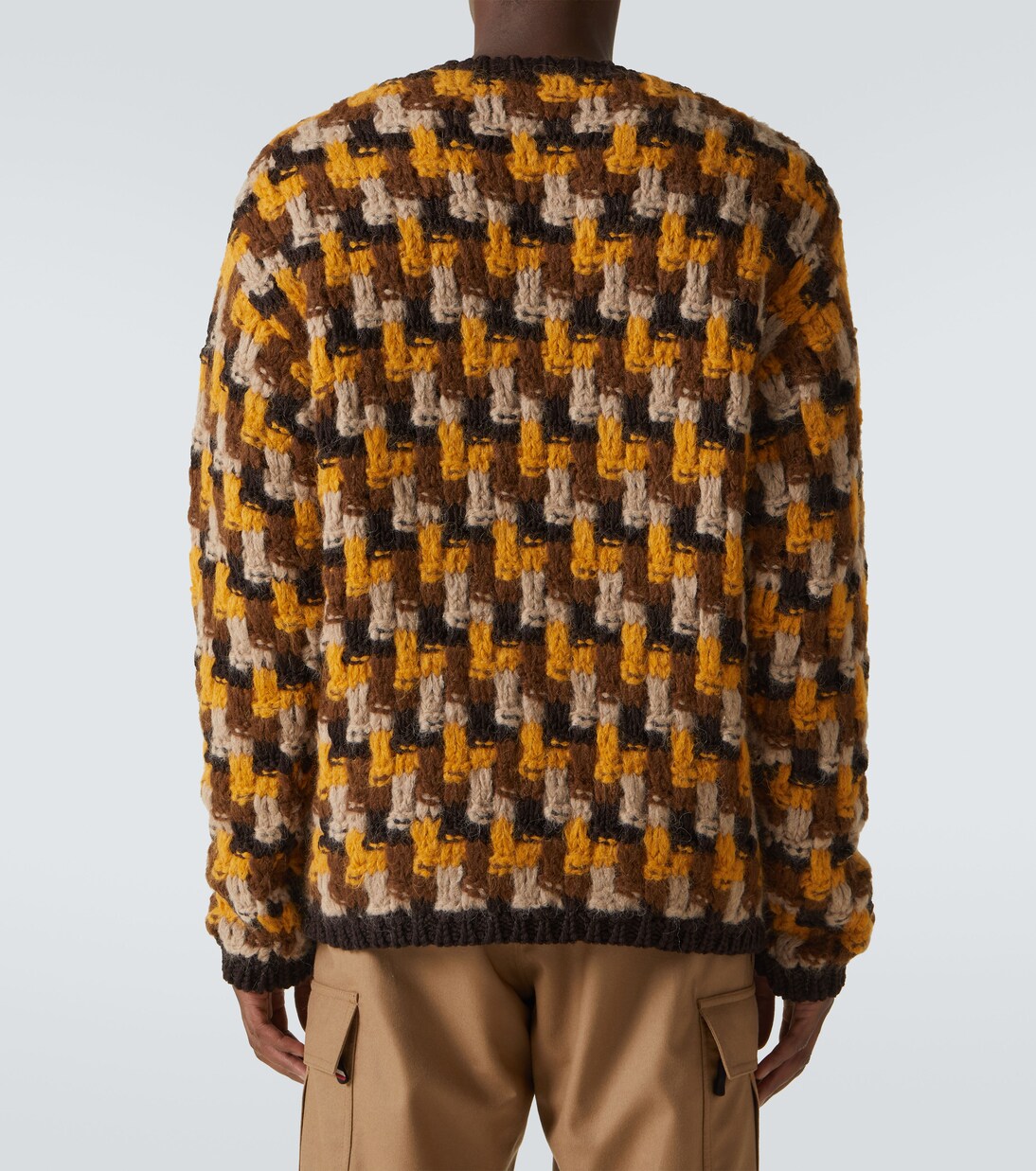 Woven alpaca and wool-blend sweater | Moncler Grenoble