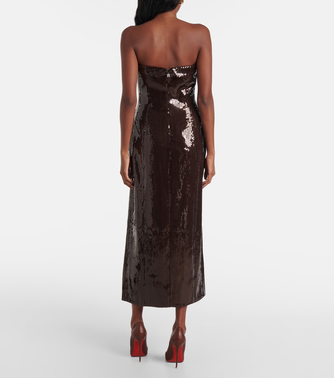 Sequined midi dress | Rotate