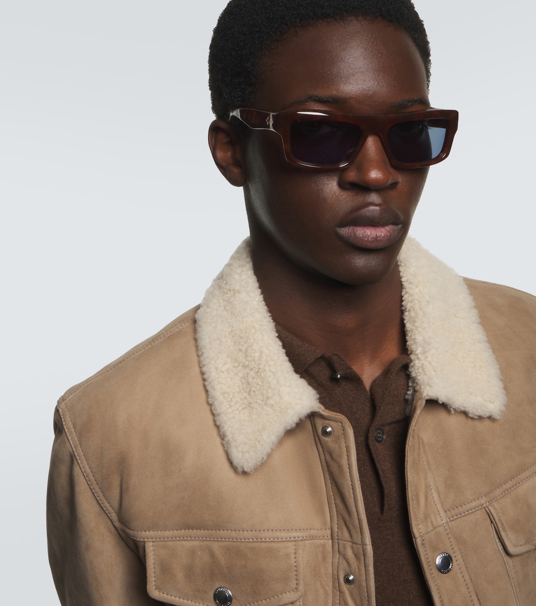 Lunettes de soleil Cleavon 57 rectangulaires | Jacques Marie Mage