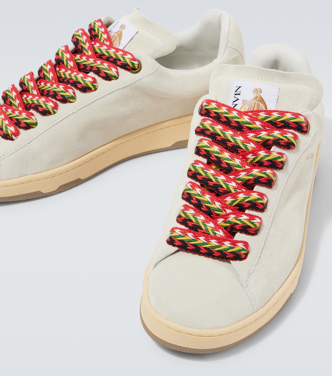 Baskets Curb Lite en daim | Lanvin