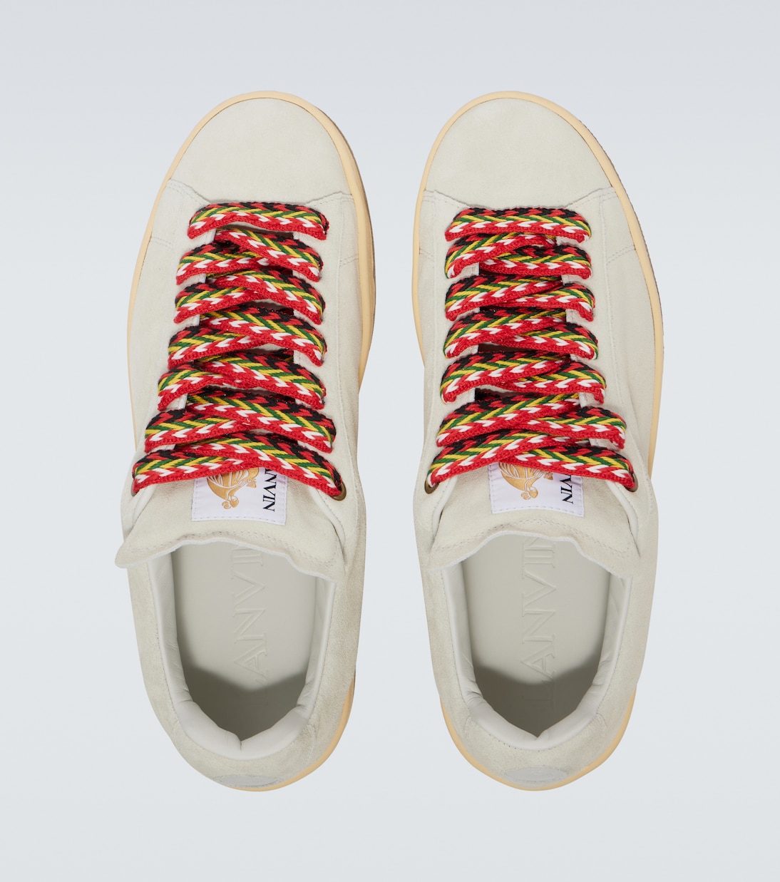 Baskets Curb Lite en daim | Lanvin