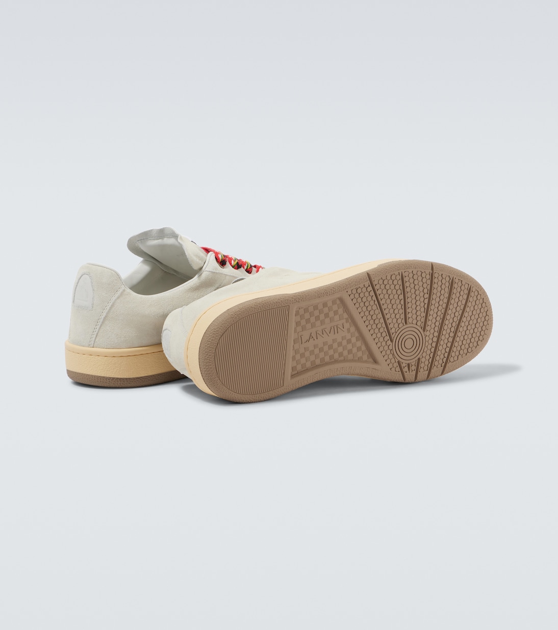 Baskets Curb Lite en daim | Lanvin
