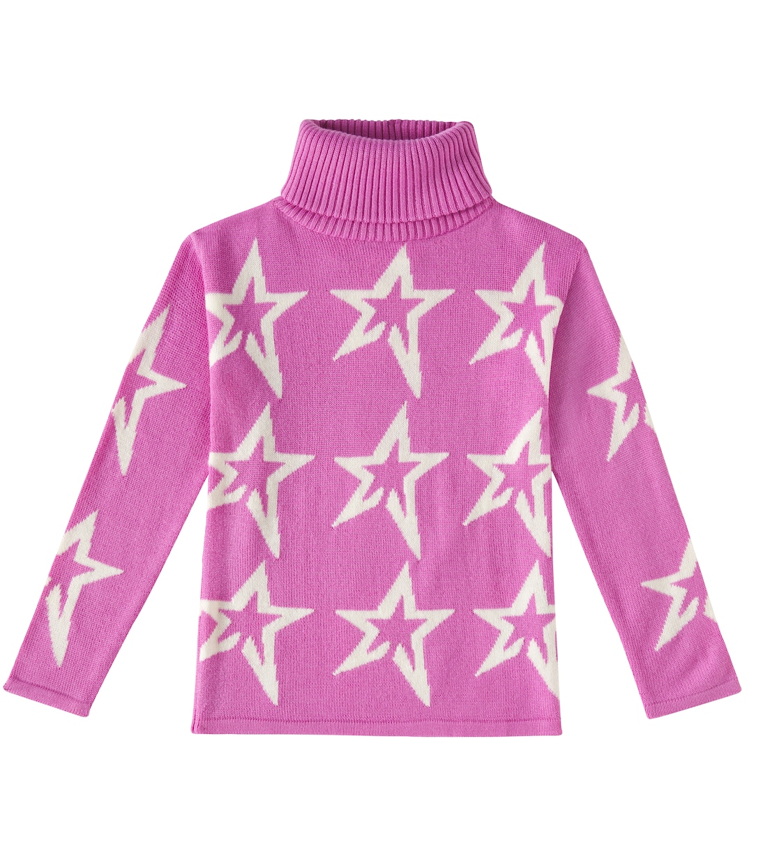 Rollkragenpullover Star Dust aus Wolle | Perfect Moment Kids