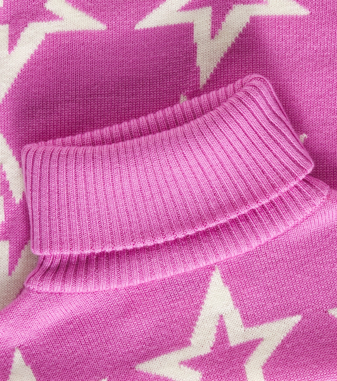 Rollkragenpullover Star Dust aus Wolle | Perfect Moment Kids