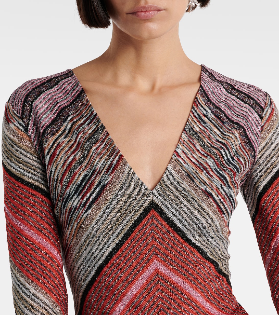 Robe longue en lamé | Missoni
