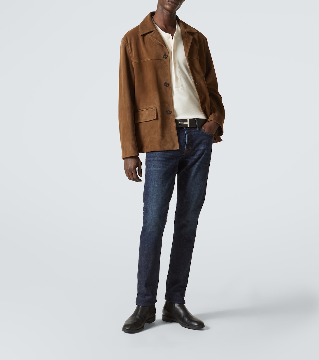 Top in maglia di misto cotone | Tom Ford
