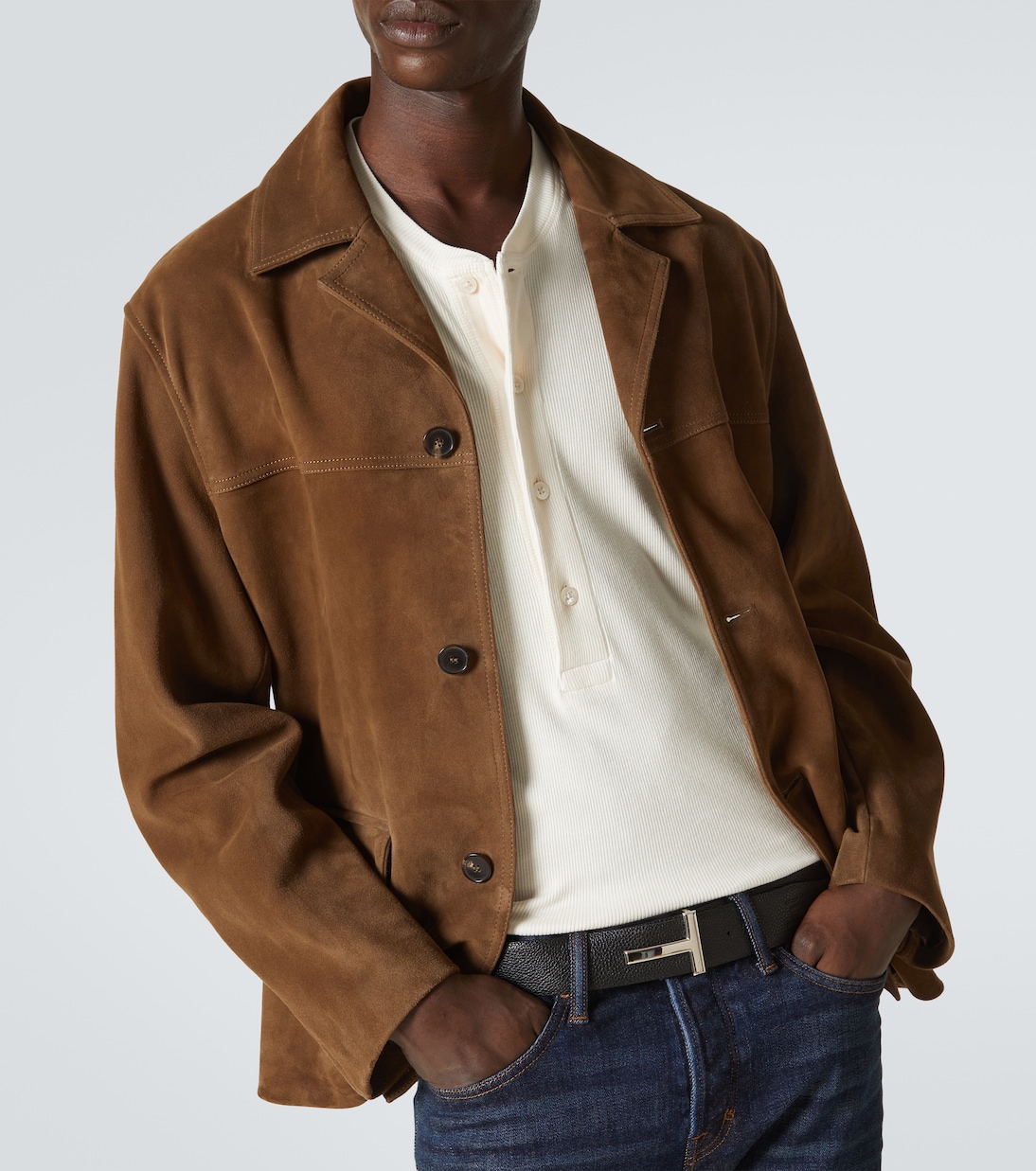 Top in maglia di misto cotone | Tom Ford