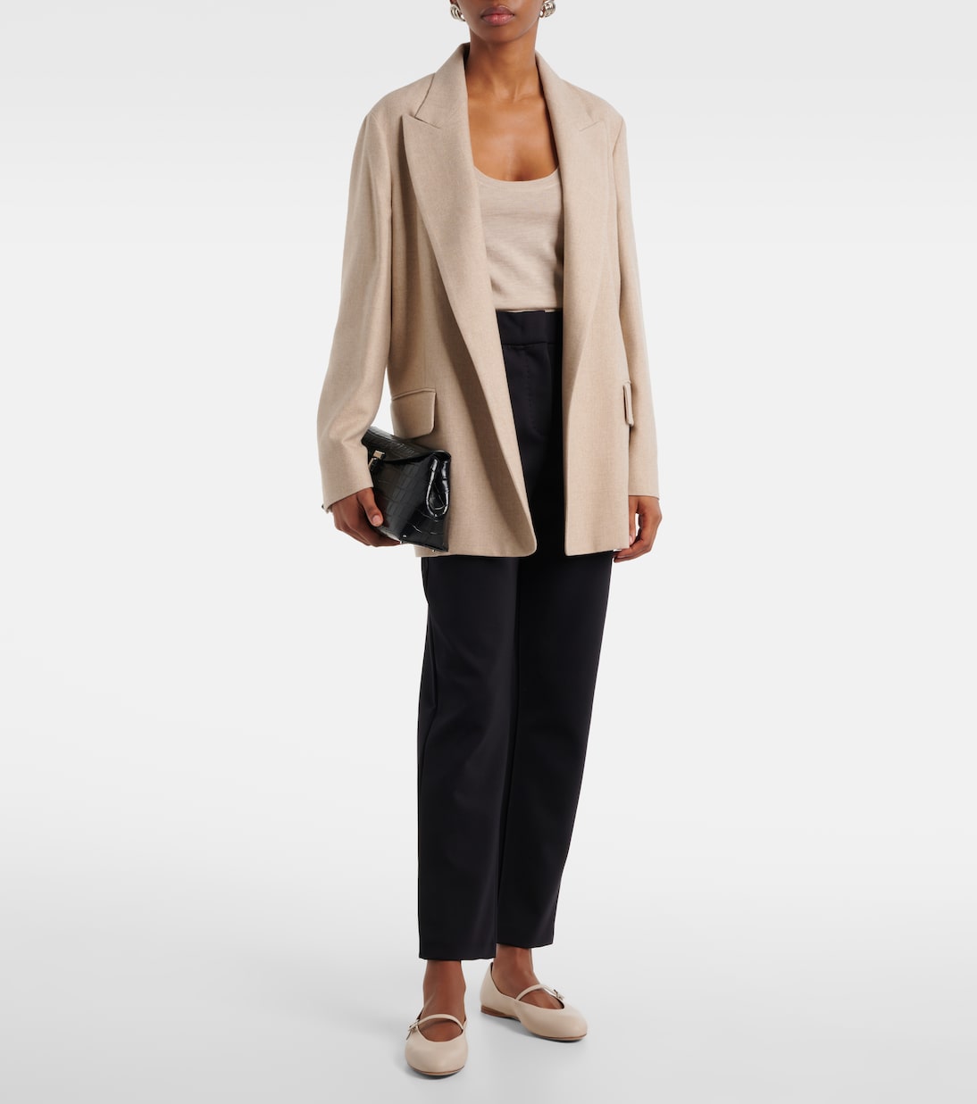 Leather ballet flats | Max Mara