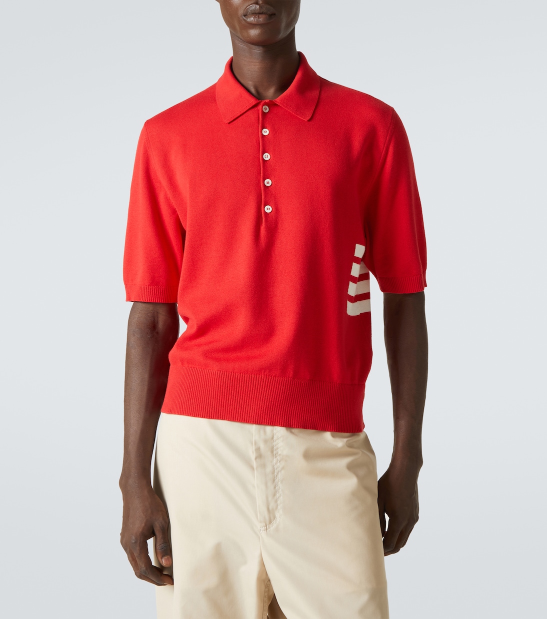 Polo 4-Bar in cotone | Thom Browne