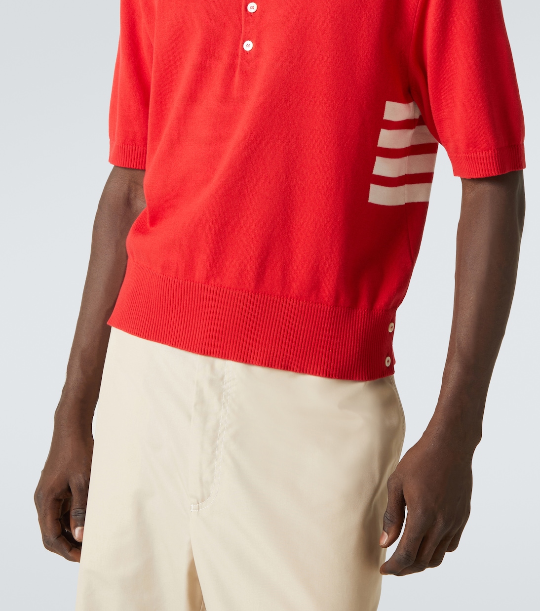 Polo 4-Bar in cotone | Thom Browne