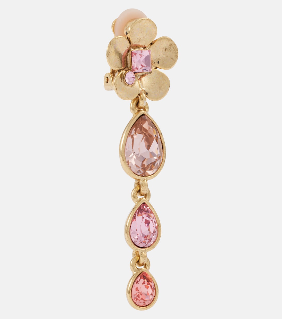Boucles d’oreilles clip à ornements | Oscar de la Renta