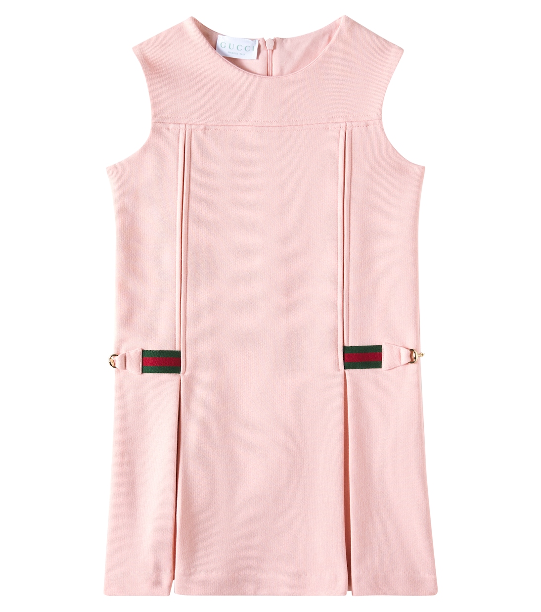 Abito in cotone Web Stripe | Gucci Kids