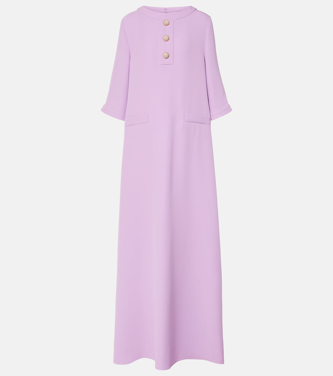 Abito lungo in cady di seta | Valentino