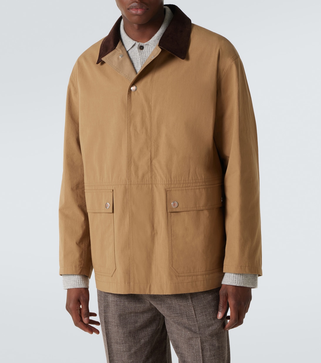 Frank cotton jacket | The Row
