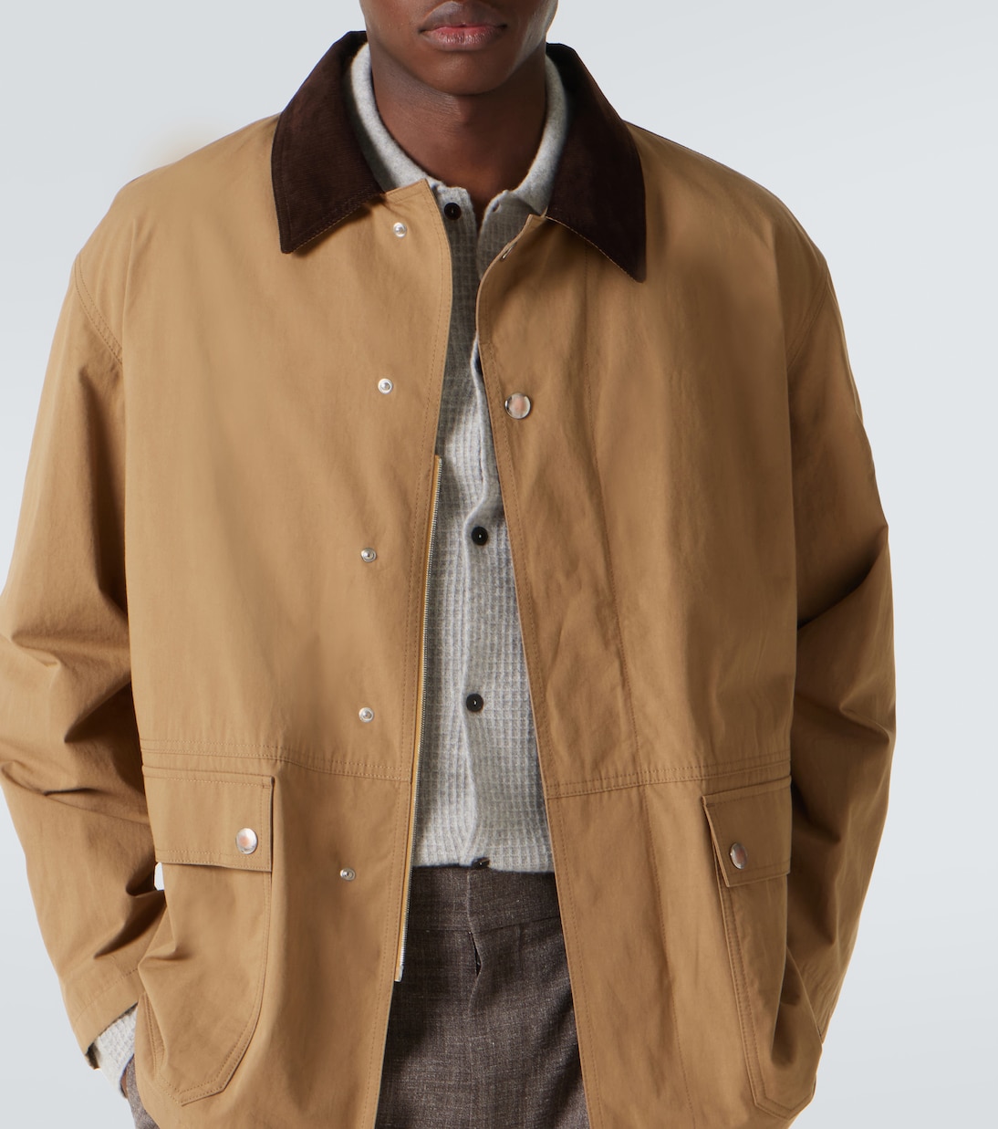 Frank cotton jacket | The Row