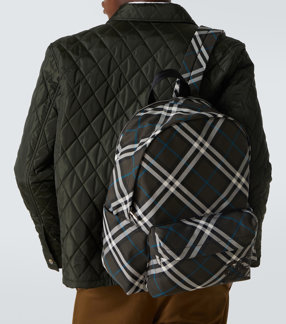 Sac à dos Burberry Check en toile | Burberry