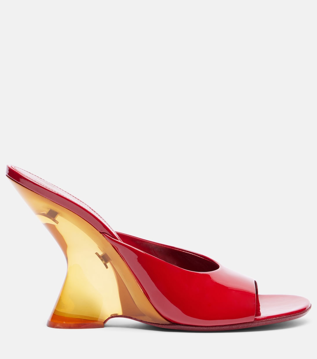 Patent leather wedge mules | Dries Van Noten