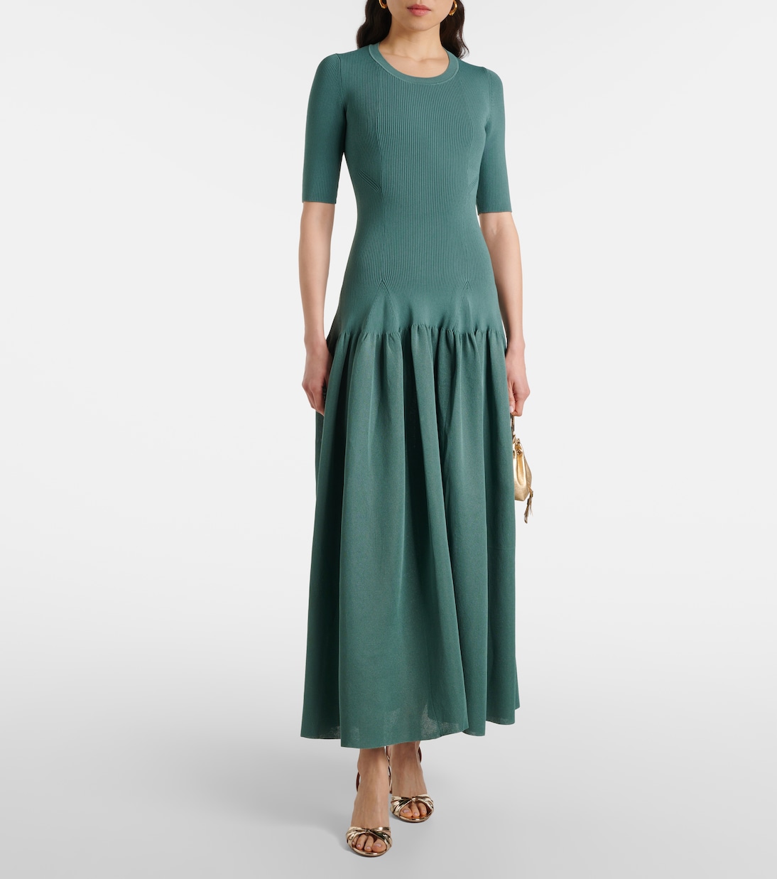 Abito lungo Maisie in maglia a coste | Altuzarra
