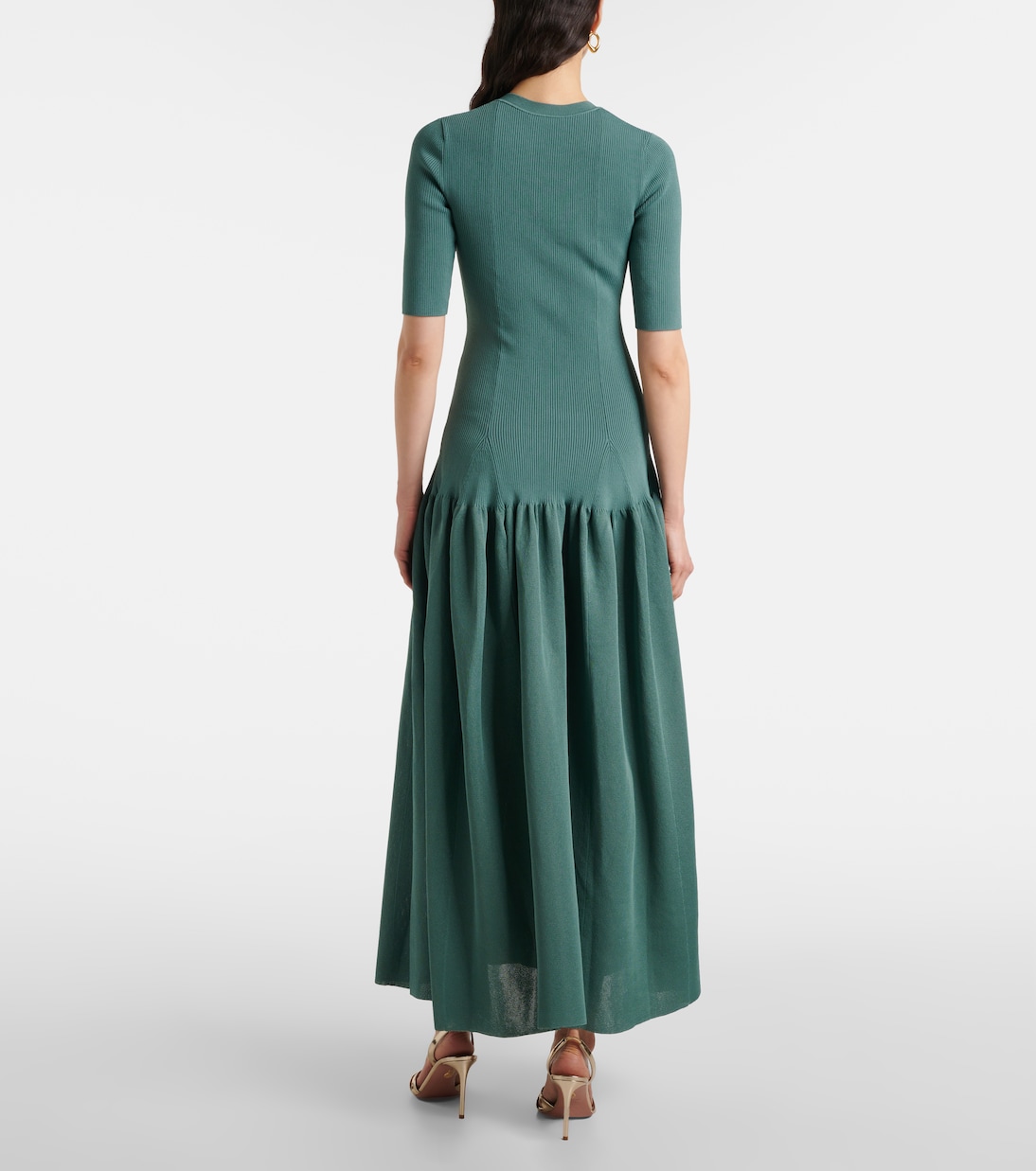 Abito lungo Maisie in maglia a coste | Altuzarra
