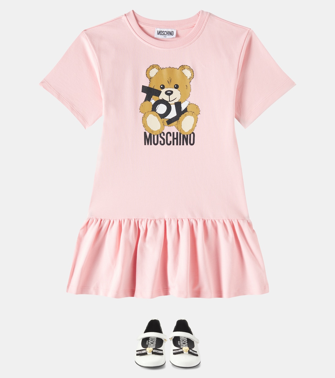 Kleid aus Baumwolle | Moschino Kids