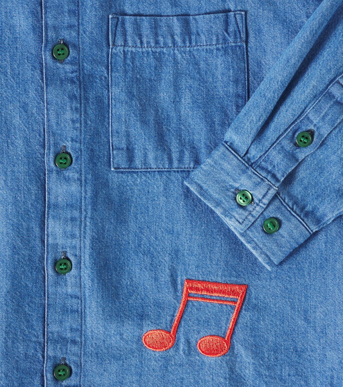 Camicia di jeans Note | Mini Rodini