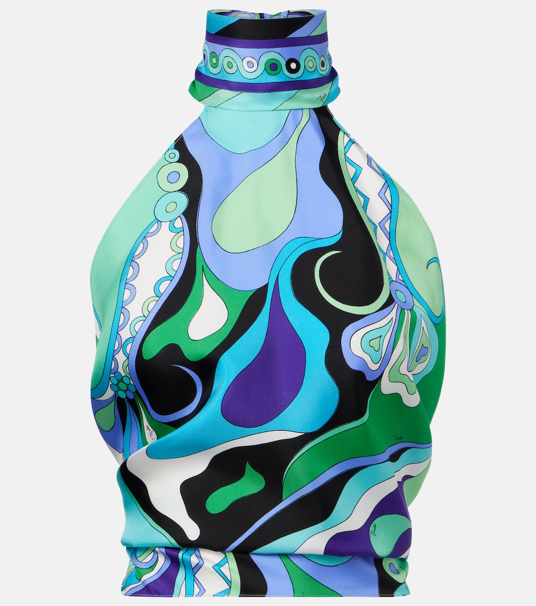 Top Orchidee in seta | Pucci