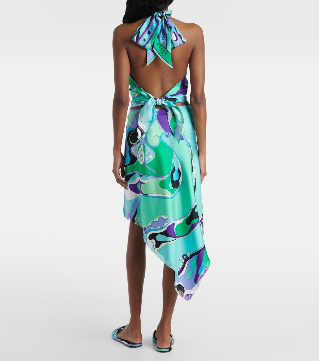 Top Orchidee in seta | Pucci