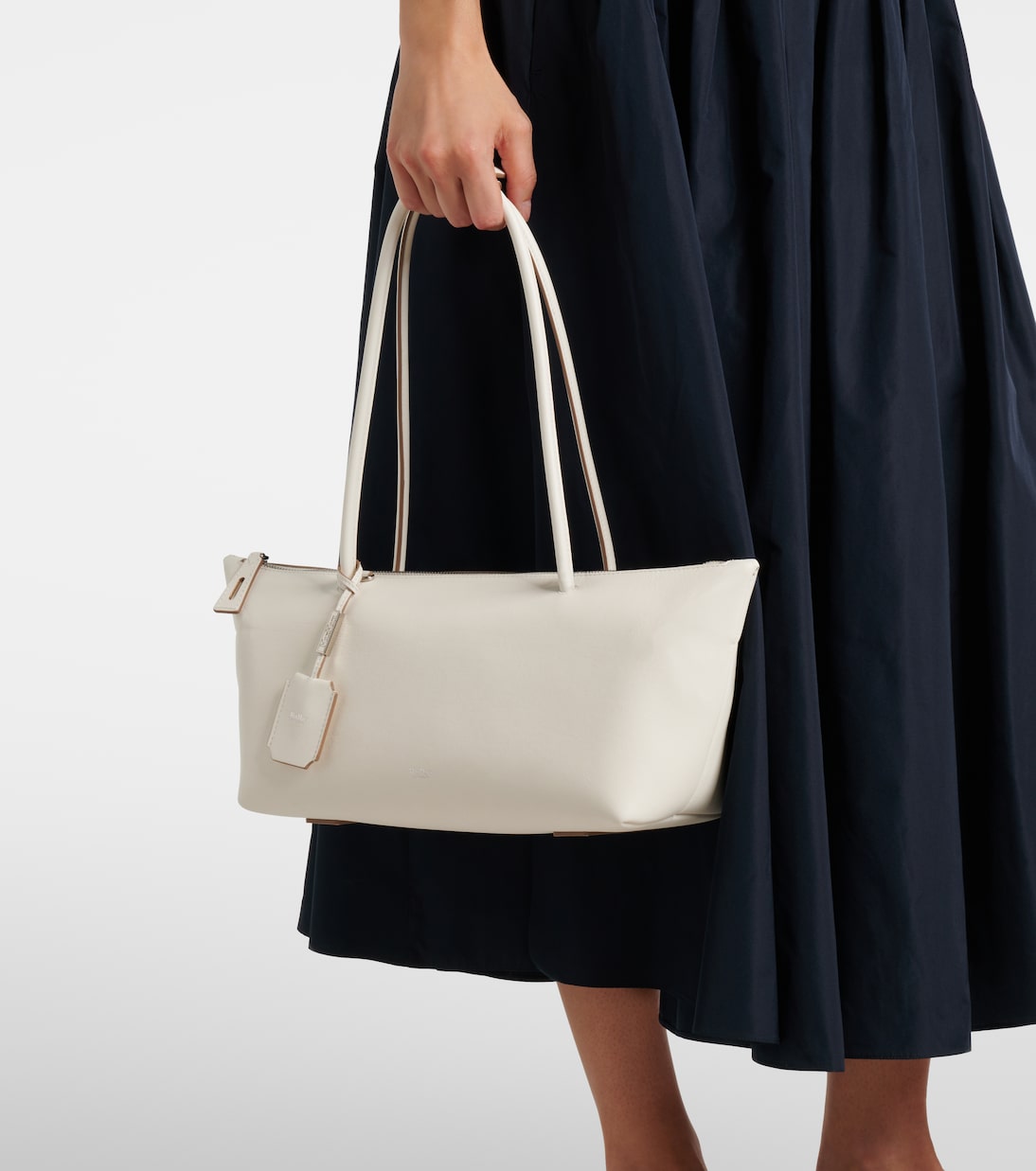 Holdall Small leather shoulder bag | Max Mara