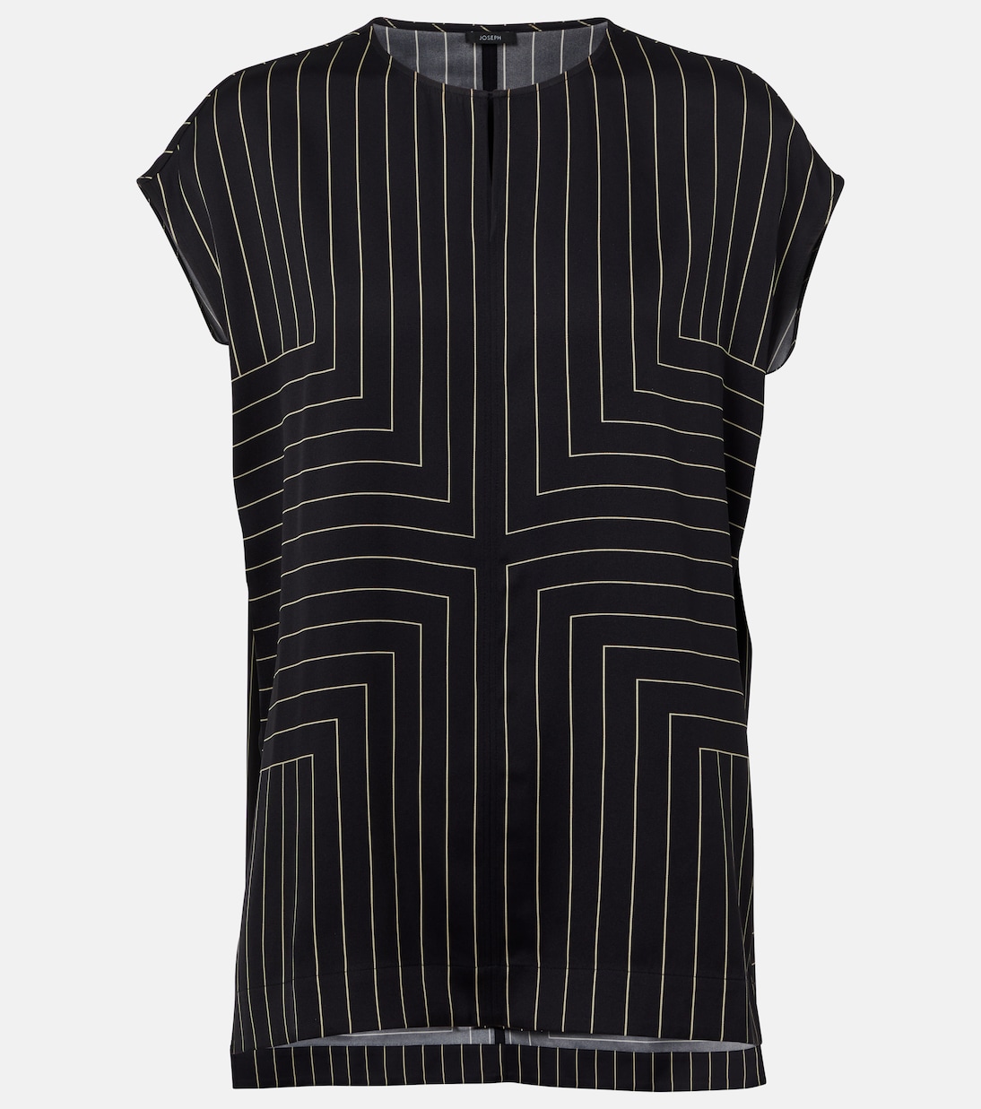Louison striped silk-blend top | Joseph