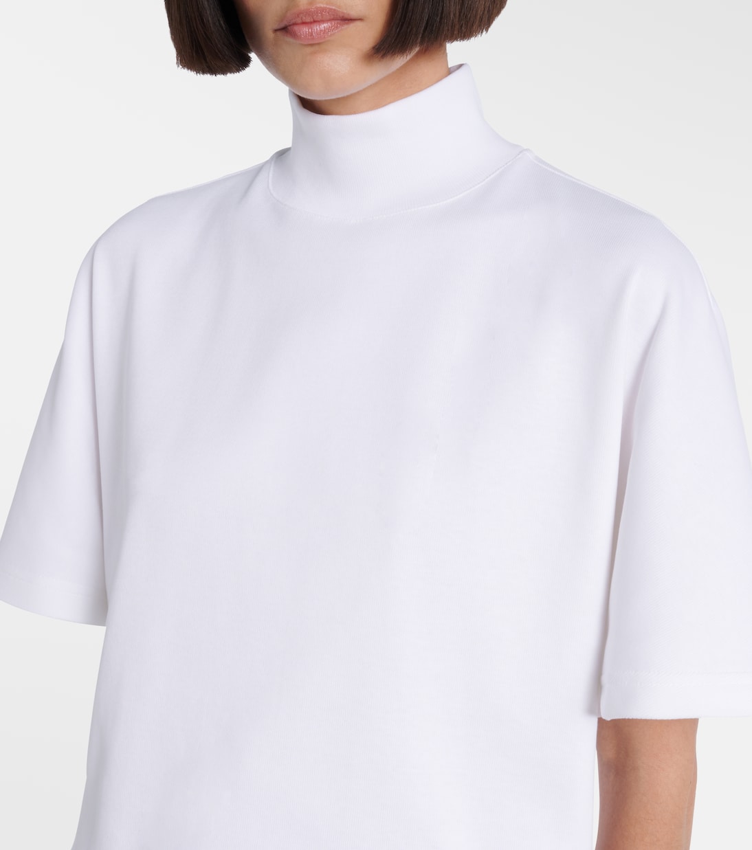 T-Shirt aus Baumwoll-Jersey | Alaïa