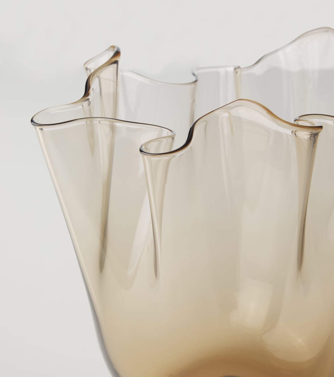 Vaso Fazzoletto in vetro di Murano by Fulvio Bianconi and Paolo Venini | Venini