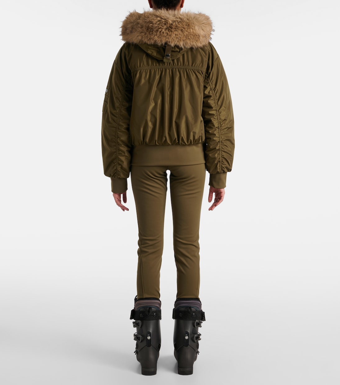 Jeanne faux fur-trimmed ski jacket | Goldbergh