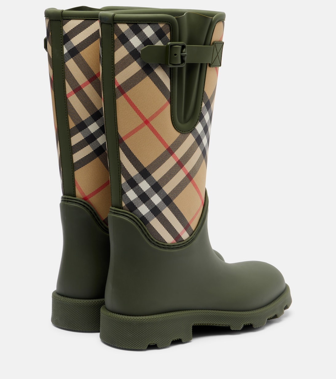 Marsh Burberry Check rain boots | Burberry