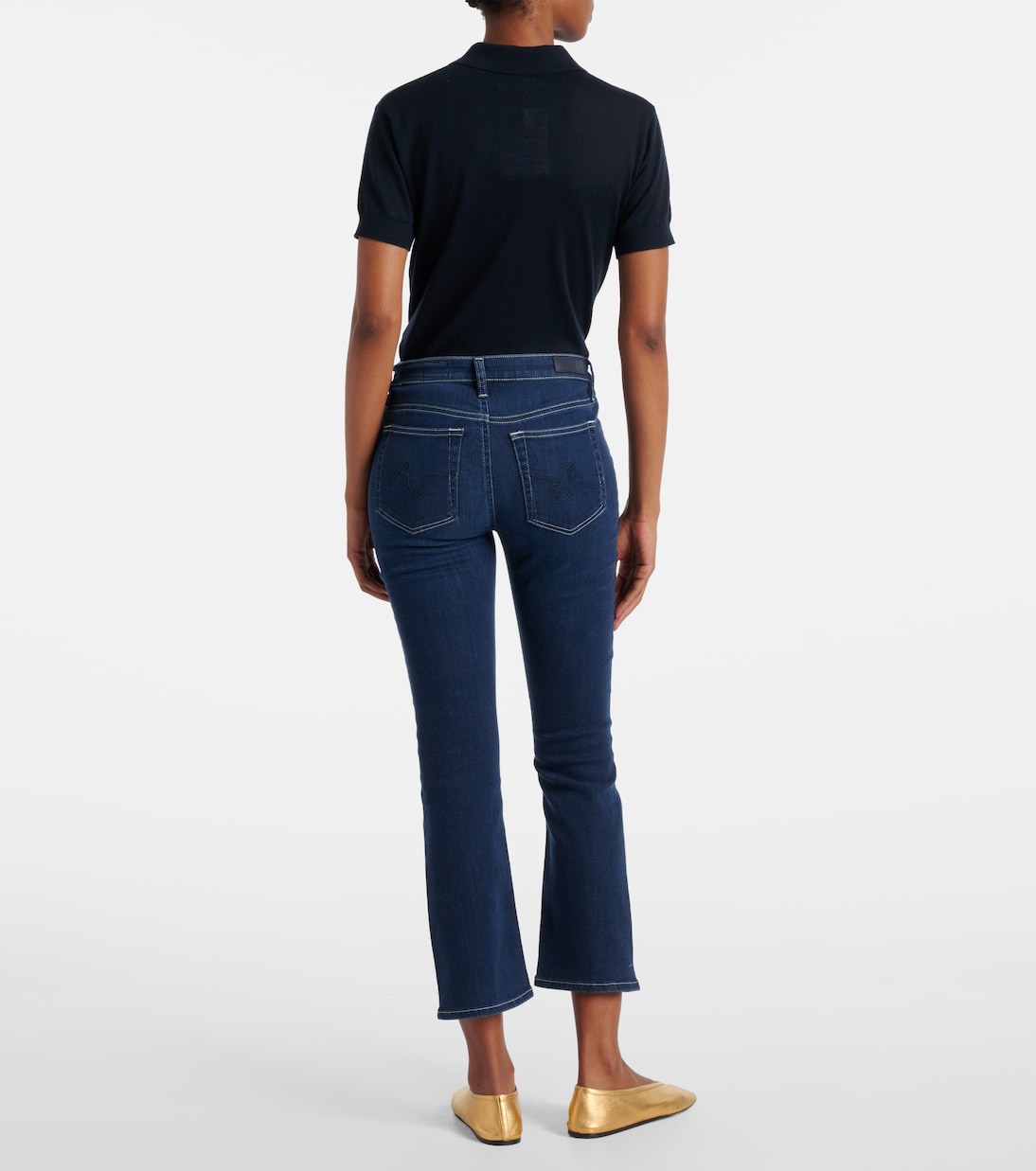 Jodi cropped flared jeans | AG Jeans