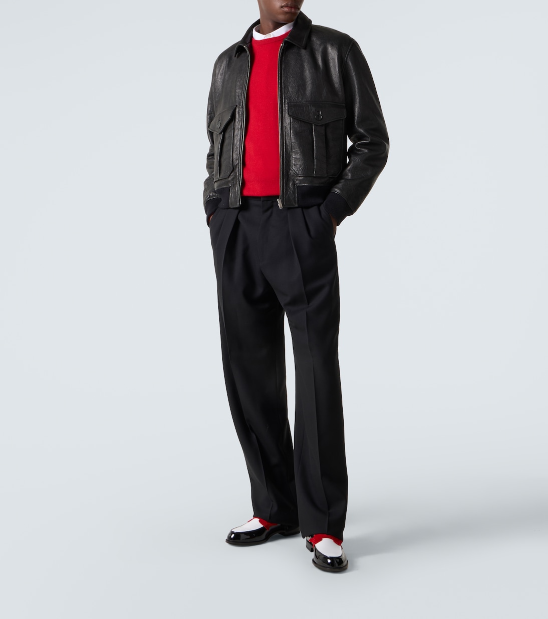 Penny patent leather penny loafers | Christian Louboutin