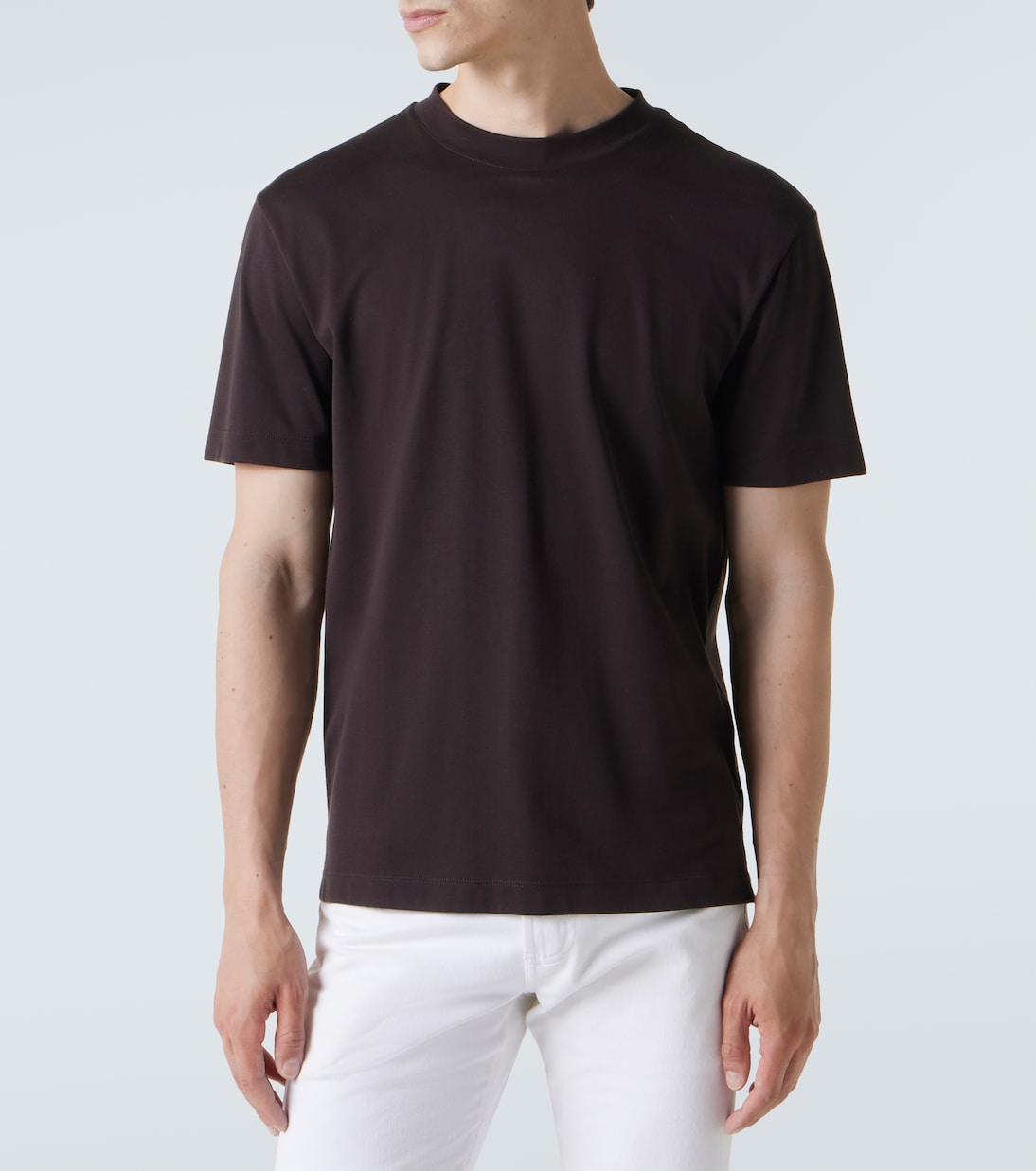 T-shirt in jersey di cotone | Loro Piana