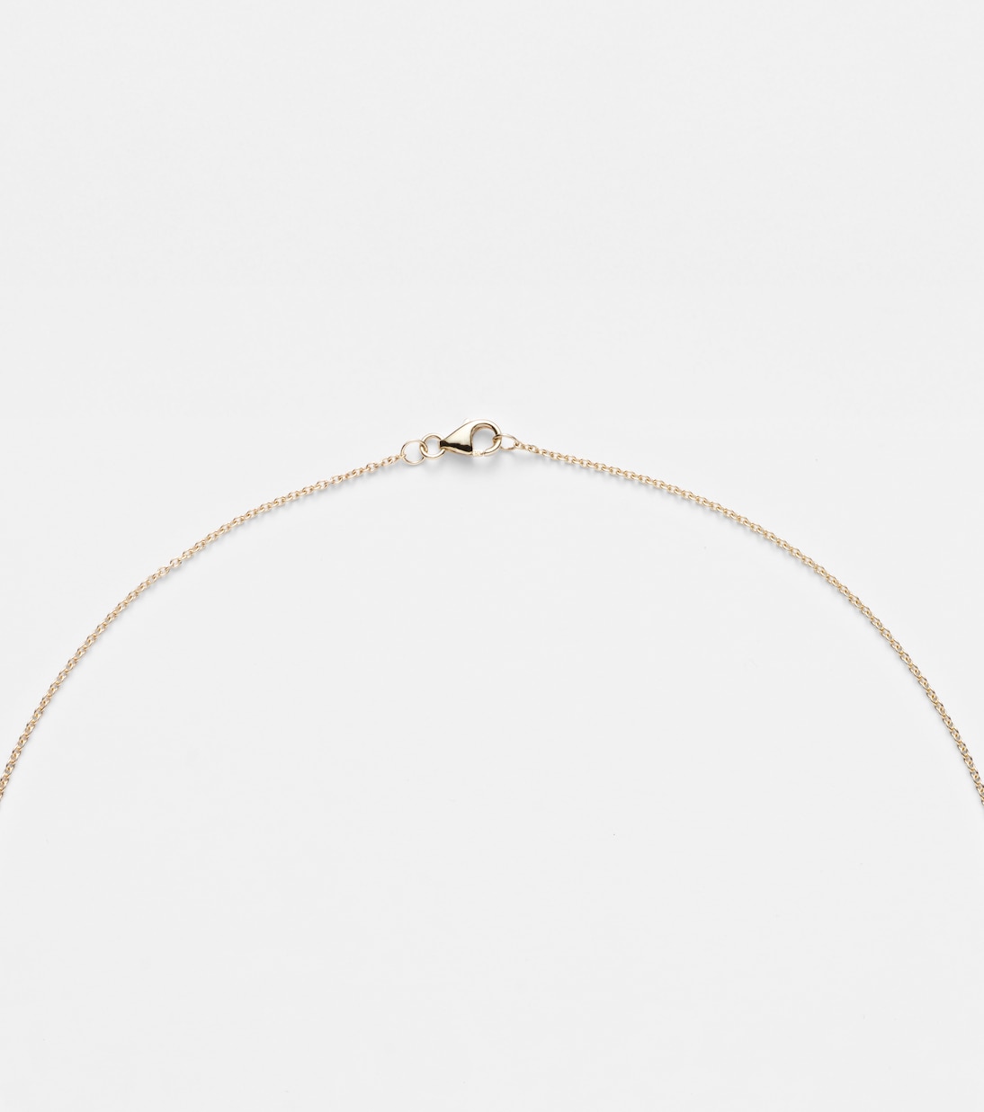 Collar Heart Locket de oro de 9 ct con diamantes | Persée