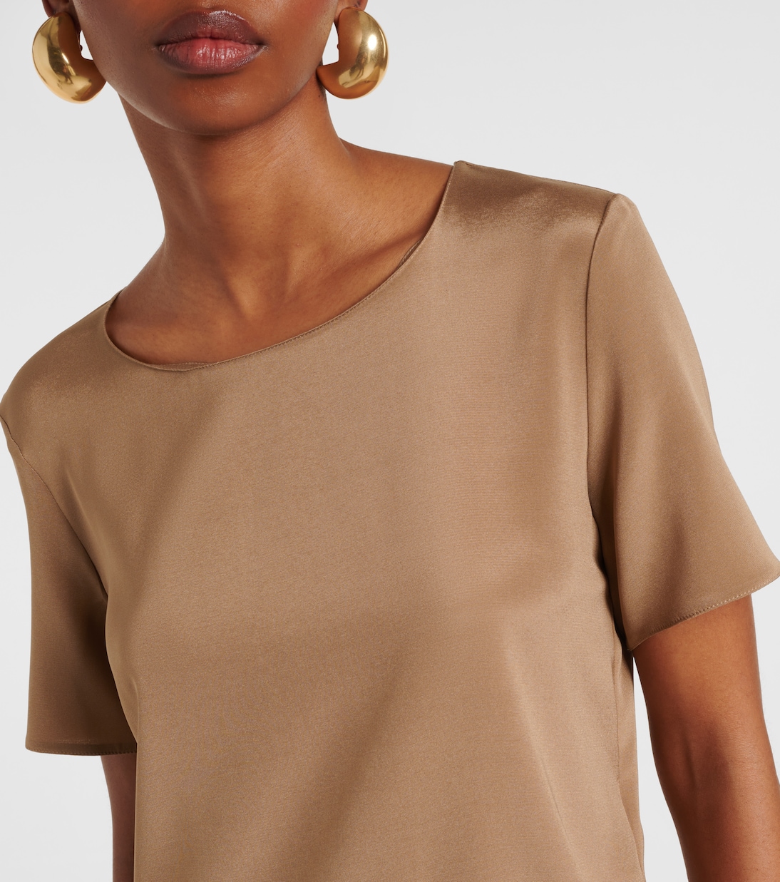 Aris silk-blend T-shirt | Max Mara