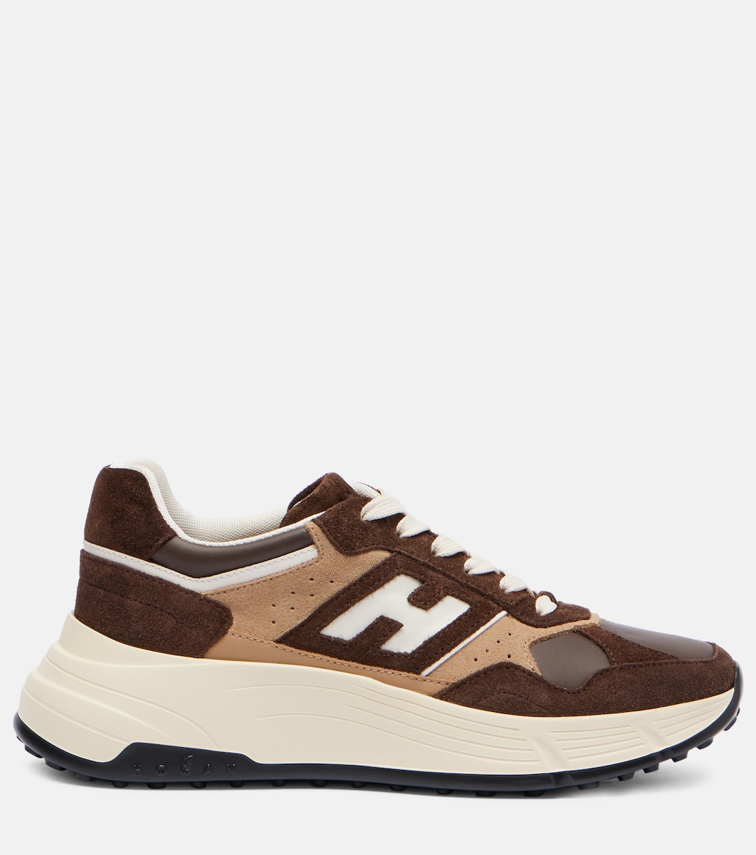 H669 suede and leather sneakers | Hogan