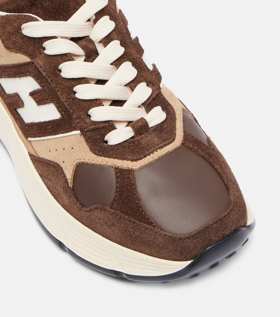 H669 suede and leather sneakers | Hogan