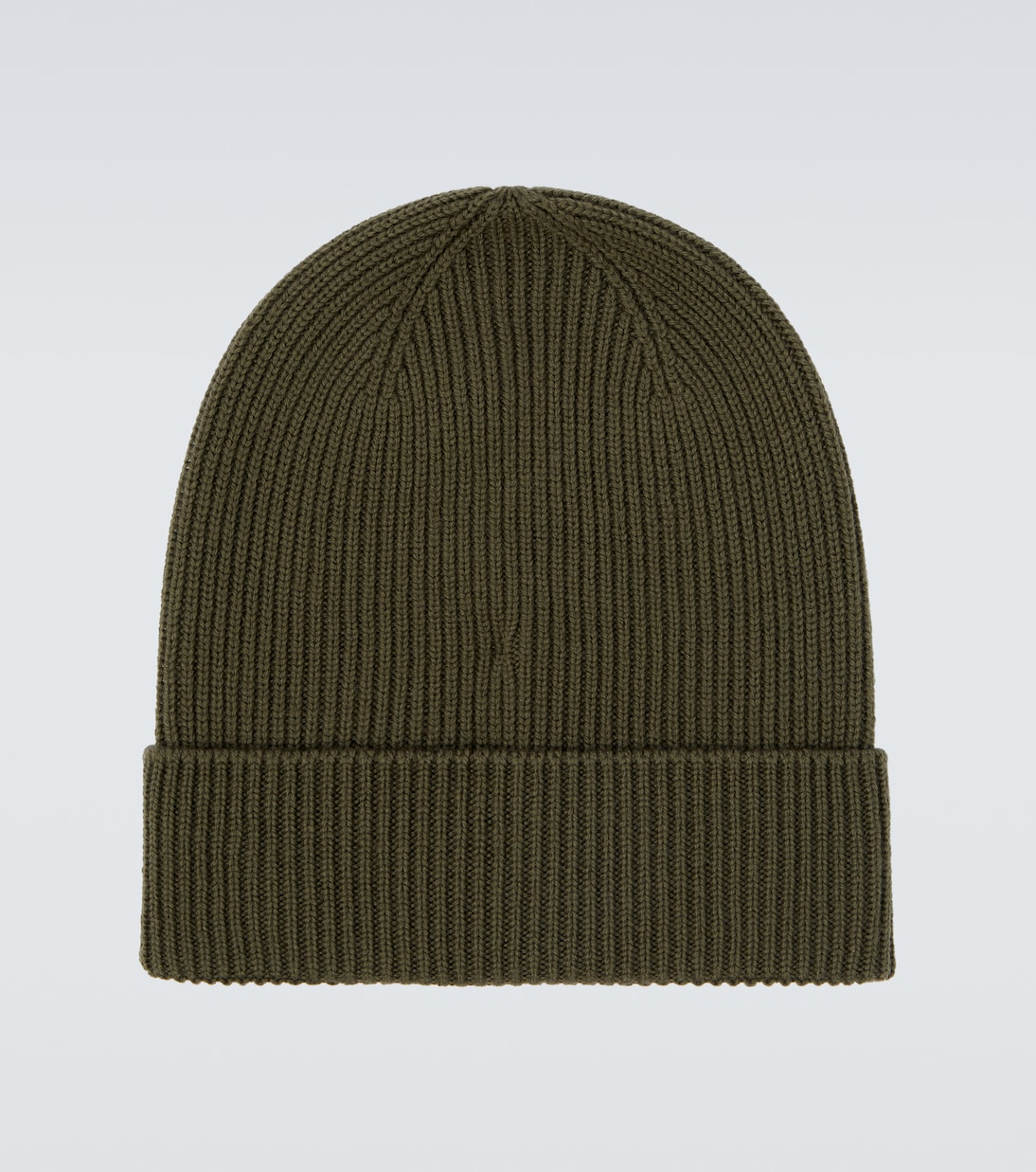 Logo ribbed-knit virgin wool beanie | Moncler