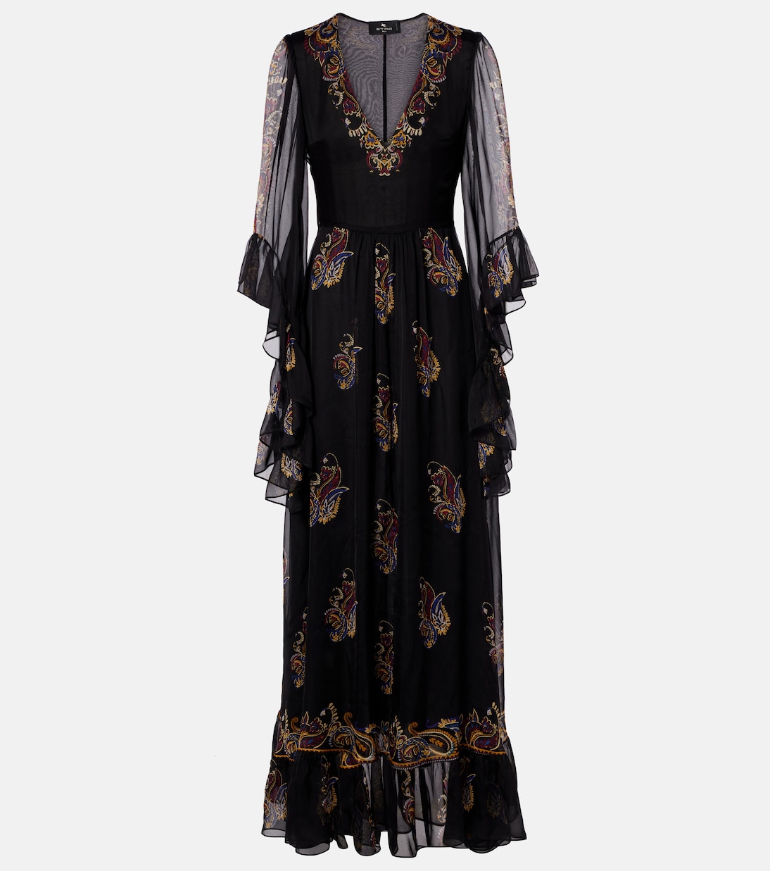 Paisley silk maxi dress | Etro
