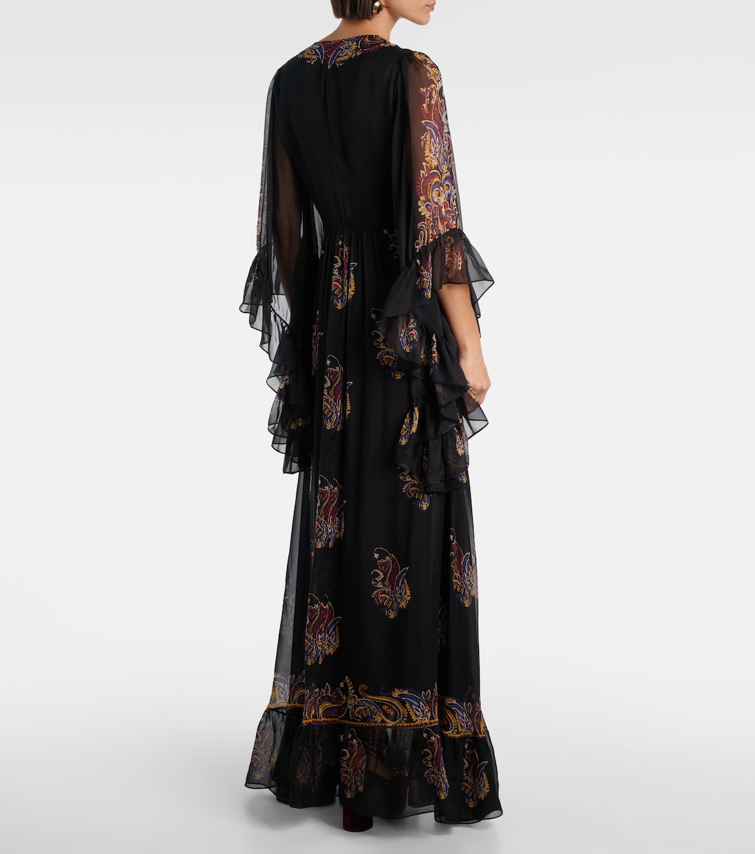 Paisley silk maxi dress | Etro