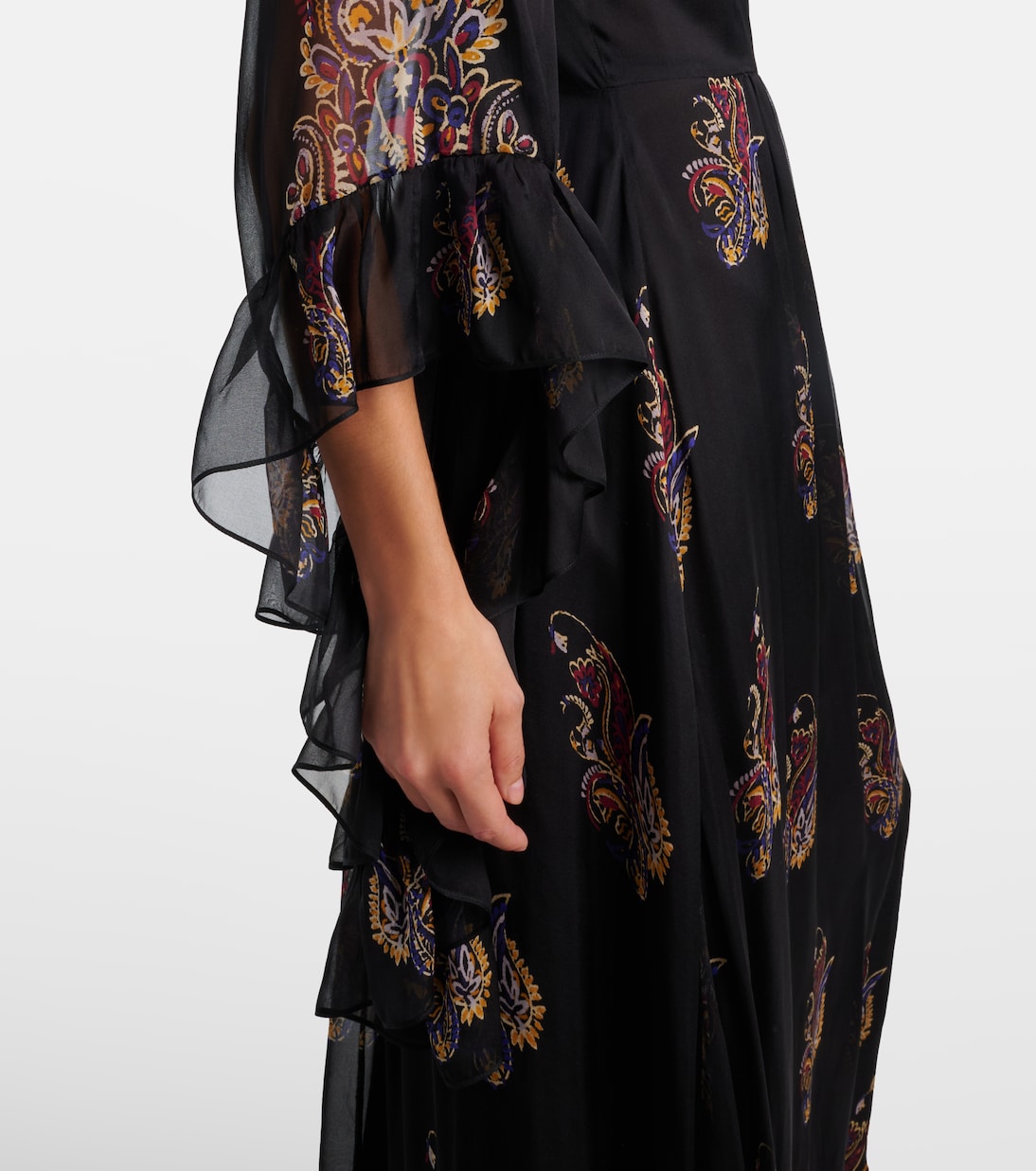 Paisley silk maxi dress | Etro