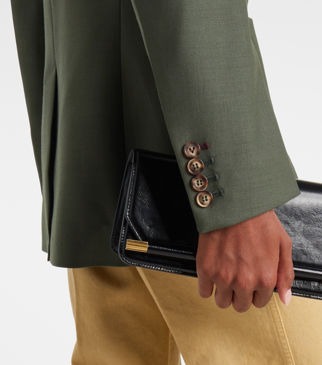 Blazer de botonadura simple | Victoria Beckham