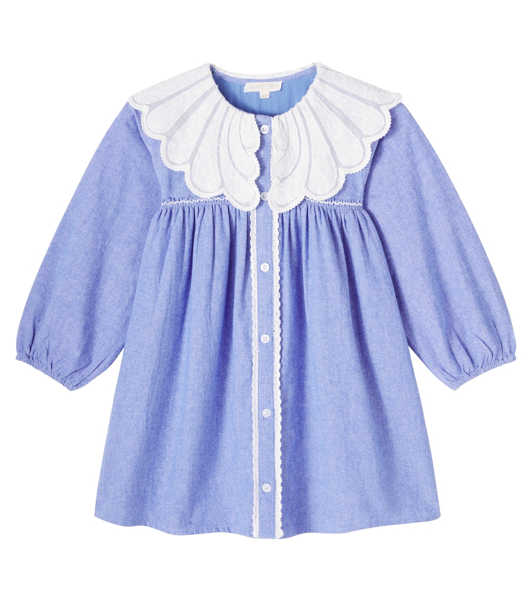 Hyacinte cotton chambray dress | Louise Misha