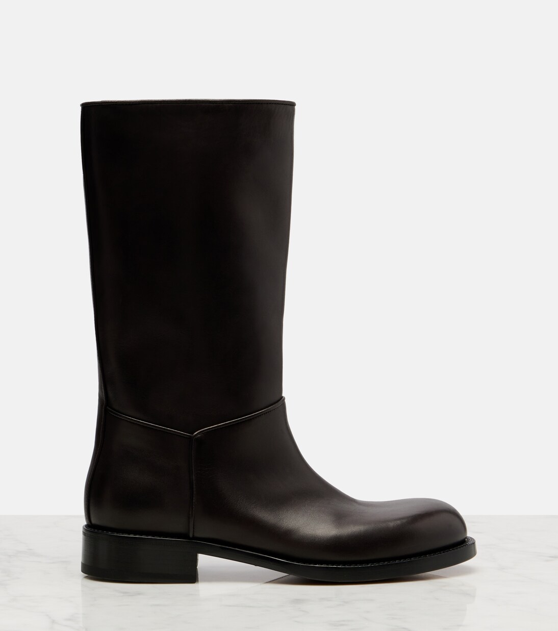 Nobilis Riding leather knee-high boots | The Row