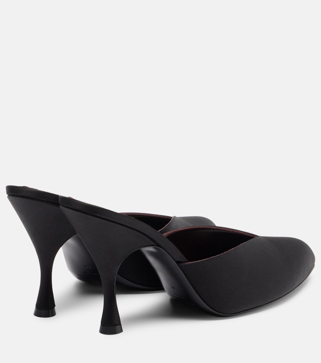 Sitting Pretty satin mules | Herbert Levine