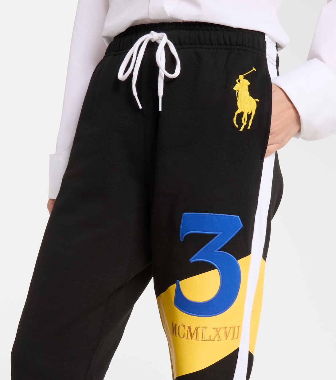 Logo cotton-blend fleece sweatpants | Polo Ralph Lauren